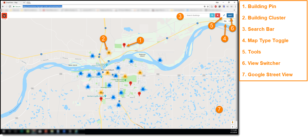 SmartView Map View