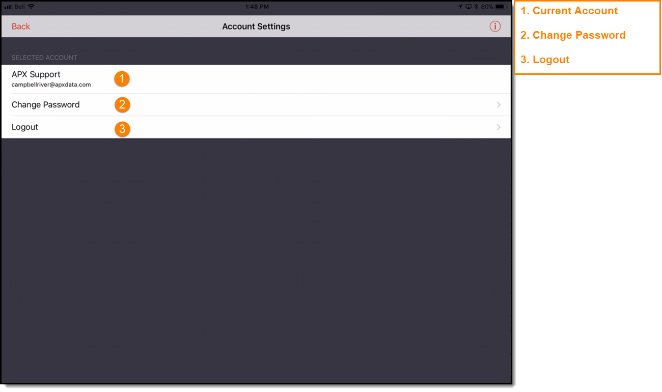 SmartCapture Logout (screenshot)